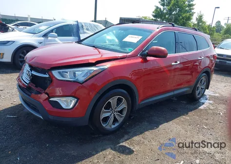 2015 Hyundai Santa Fe Gls from USA, damaged, VIN KM8SM4HF2FU127603